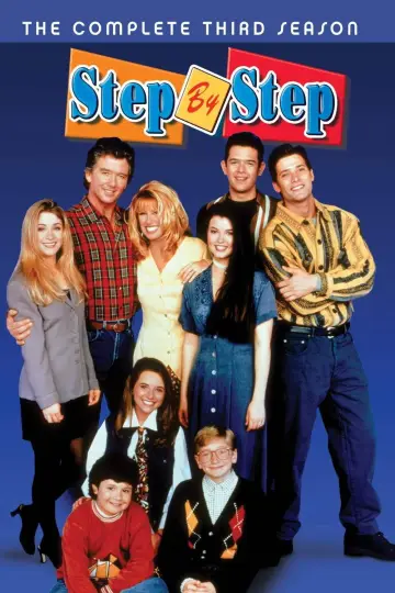 Poster for the TV series "Step by Step" #1686194