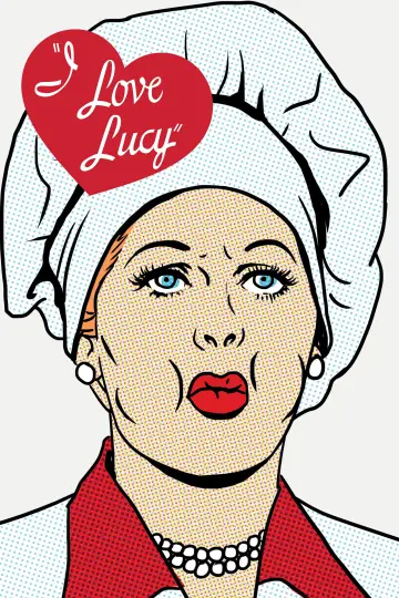 Poster for the TV series "I Love Lucy" #1613400
