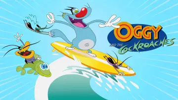 Backdrop for the TV series "Oggy and the Cockroaches" #1283249
