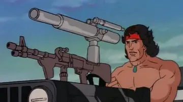 Backdrop for the TV series "Rambo: The Force of Freedom" #1676691