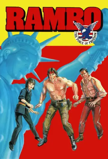 Poster for the TV series "Rambo: The Force of Freedom" #1676700