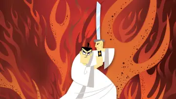 Backdrop for the TV series "Samurai Jack" #1306871