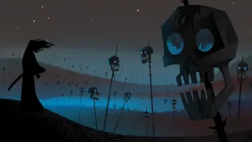 Backdrop for the TV series "Samurai Jack" #1306888