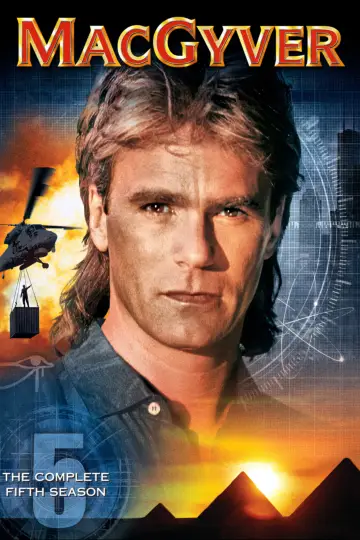 Poster for the TV series "MacGyver" #1612925