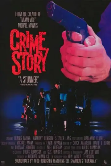 Poster for the TV series "Crime Story" #1538378
