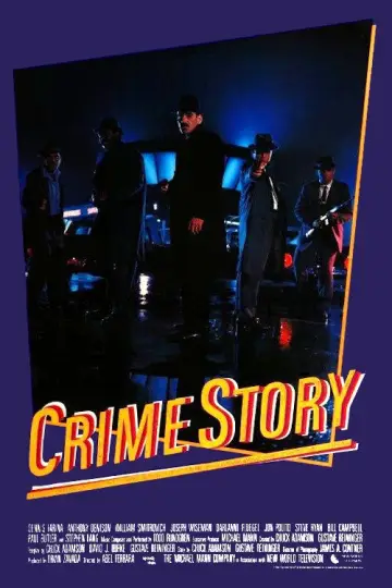 Poster for the TV series "Crime Story" #1538379