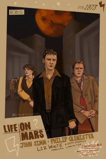 Poster к сериалу "Life on Mars" #1460533