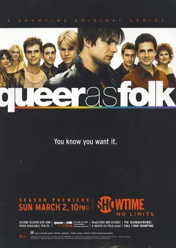 Poster for the TV series "Queer as Folk" #1696508