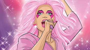 Backdrop for the TV series "Jem" #1450513