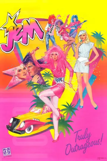 Poster for the TV series "Jem" #1450521