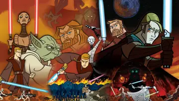 Backdrop for the TV series "Star Wars: Clone Wars" #1441428