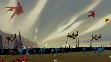 Backdrop for the TV series "Star Wars: Clone Wars" #1785111
