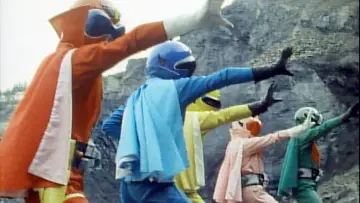 Backdrop for the TV series "Himitsu Sentai Gorenger" #1405263