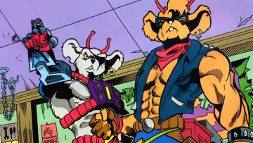 Backdrop к сериалу "Biker Mice from Mars" #1444855