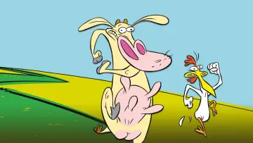 Backdrop for the TV series "Cow and Chicken" #1308987