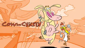 Backdrop for the TV series "Cow and Chicken" #1308995