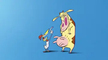 Backdrop for the TV series "Cow and Chicken" #1308996