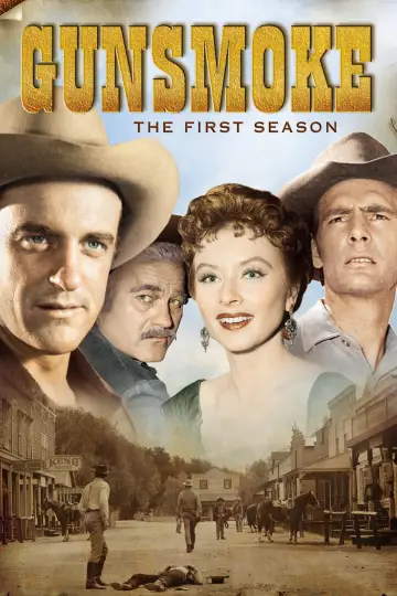 Poster for the TV series "Gunsmoke" #1692583