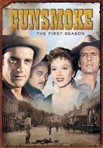 Poster for the TV series "Gunsmoke" #1692584