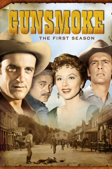 Poster for the TV series "Gunsmoke" #1692585