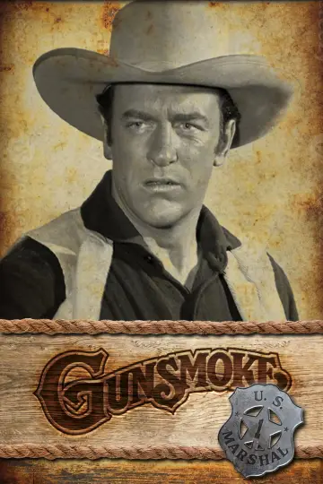 Poster for the TV series "Gunsmoke" #1692586