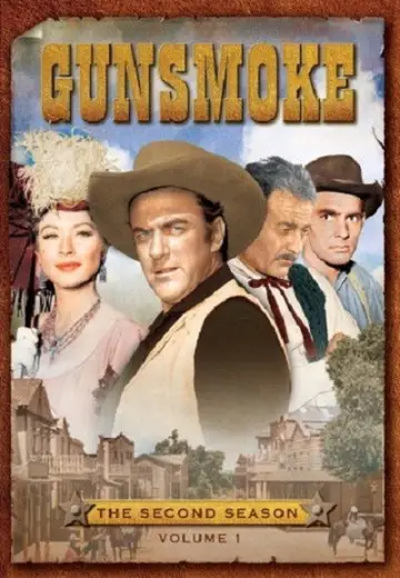 Poster for the TV series "Gunsmoke" #1692588