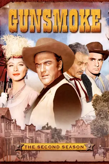 Poster for the TV series "Gunsmoke" #1692589