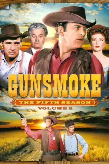 Poster for the TV series "Gunsmoke" #1692603
