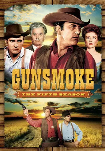 Poster for the TV series "Gunsmoke" #1692606