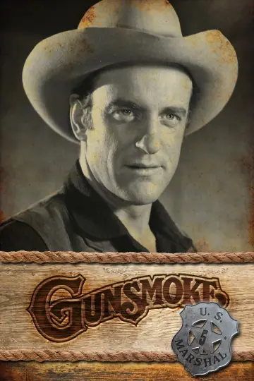 Poster for the TV series "Gunsmoke" #1692607