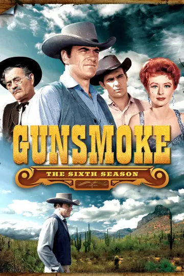 Poster for the TV series "Gunsmoke" #1692609