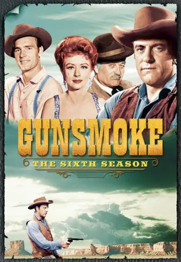Poster for the TV series "Gunsmoke" #1692611