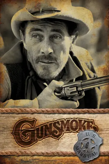 Poster for the TV series "Gunsmoke" #1692612
