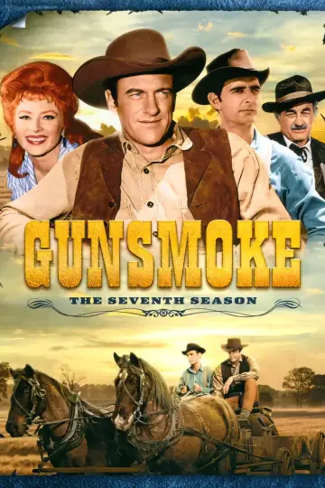 Poster for the TV series "Gunsmoke" #1692614