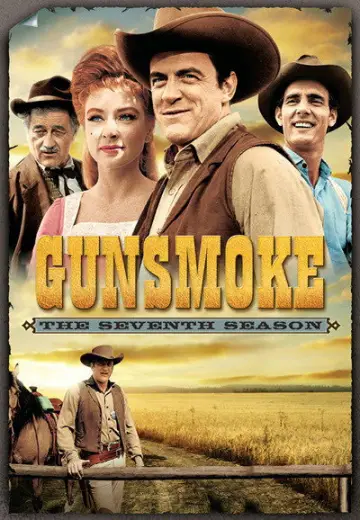 Poster for the TV series "Gunsmoke" #1692616