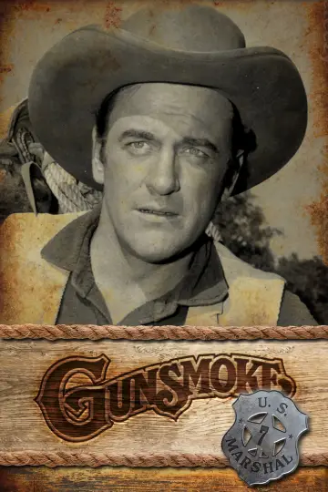 Poster for the TV series "Gunsmoke" #1692617