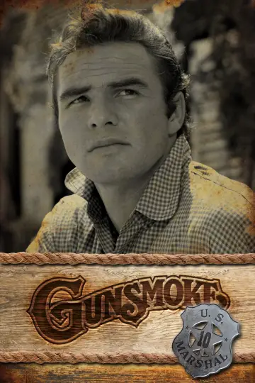 Poster for the TV series "Gunsmoke" #1692628