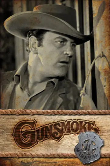 Poster for the TV series "Gunsmoke" #1692632