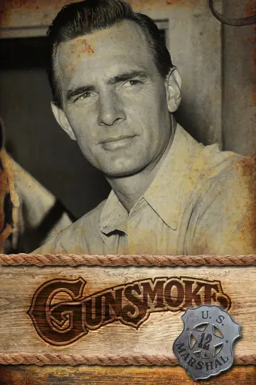 Poster for the TV series "Gunsmoke" #1692636