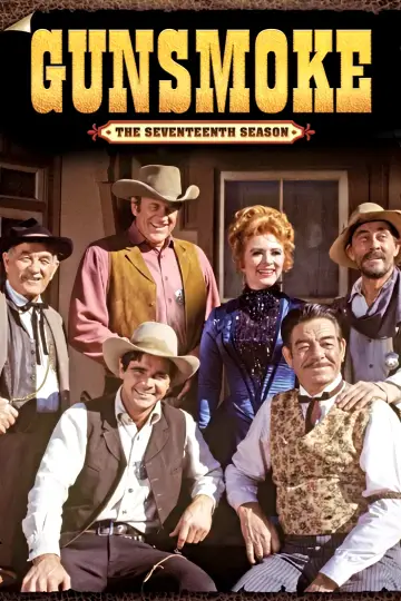 Poster for the TV series "Gunsmoke" #1692650