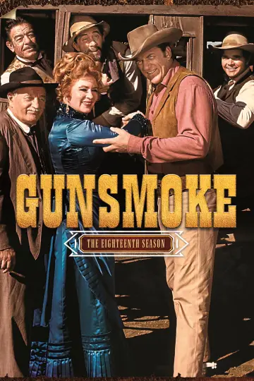 Poster for the TV series "Gunsmoke" #1692654