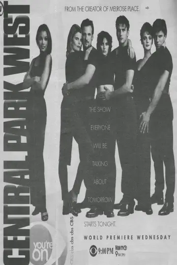 Poster for the TV series "Central Park West" #1826452
