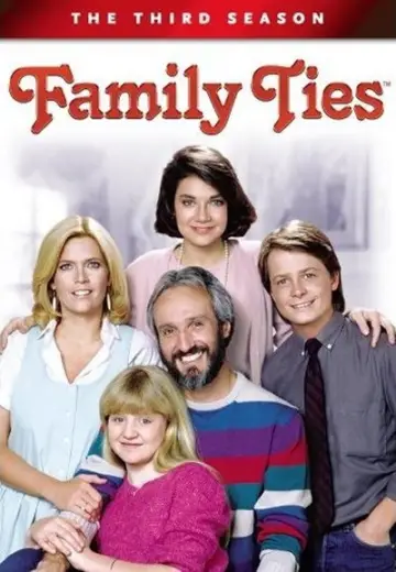 Poster for the TV series "Family Ties" #1682120