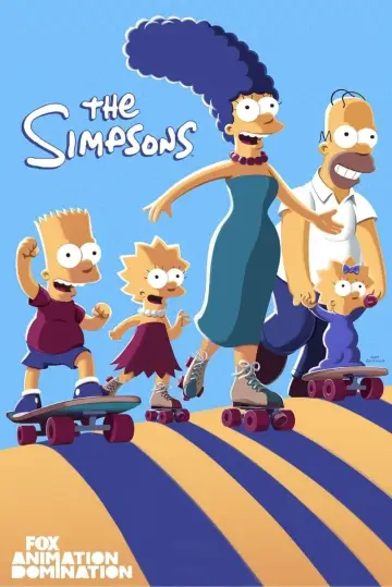 Poster for the TV series "The Simpsons" #1238173