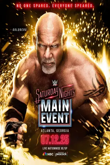 Poster for the TV series "WWE Saturday Night