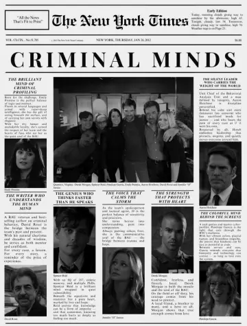 Poster к сериалу "Criminal Minds" #1234177