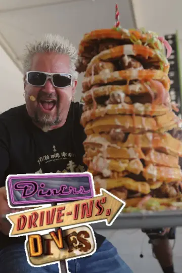 Poster к сериалу "Diners, Drive-Ins and Dives" #1221589