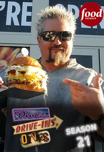 Poster for the TV series "Diners, Drive-Ins and Dives" #1250924