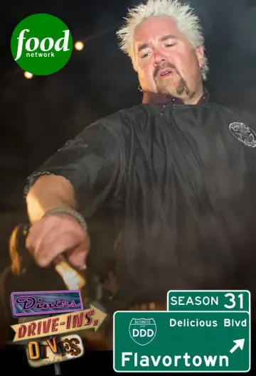 Poster for the TV series "Diners, Drive-Ins and Dives" #1250975