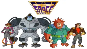 Backdrop for the TV series "Captain Simian & the Space Monkeys" #1664220